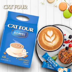 Catfour咖啡 蓝山风味咖啡 40条杯  