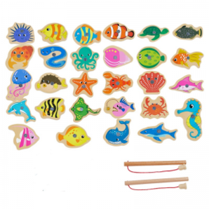 儿童钓鱼玩具 28鱼+2杆 袋装 