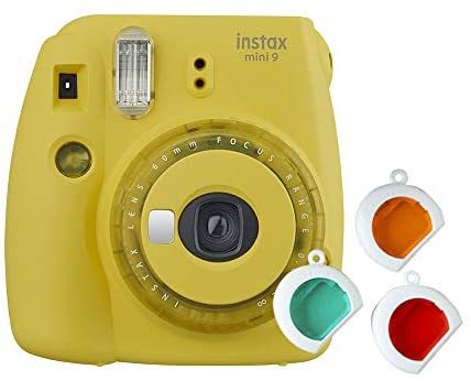 prime會員fujifilm富士instaxmini9拍立得相機黃色款到手約￥4028