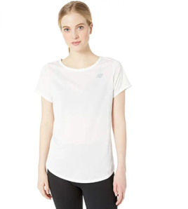 限XL码！New Balance 女士白色短袖T恤
