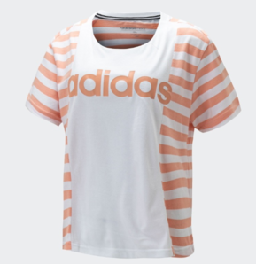 18日0点：adidas 阿迪达斯 neo W C+ TEE 女装运动短袖T恤 DW8003