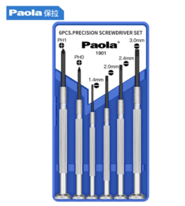 Paola 1901 螺丝刀6件套 套装 9.9元