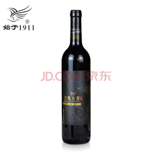 丹凤大芳大师干红丹凤干红葡萄酒低度数国产纯葡萄原酿国产干红葡萄酒750ml 1瓶装