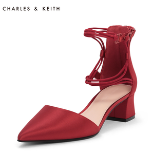 17日0点： CHARLES&KEITH CK1-60390312 女士尖头凉鞋 153.94元