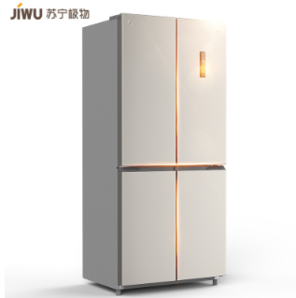 JIWU 苏宁极物 JQE4428XP 十字对开门冰箱 1999元包邮（需49元定金，18号付尾款）