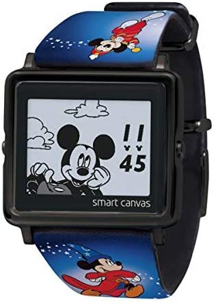 smart canvas 米奇90周年限定款 mickey & friends 电子纸主题手表w1