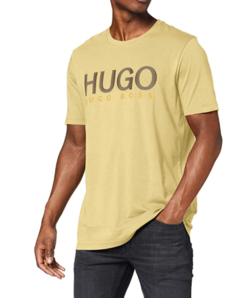 HUGO Hugo Boss 雨果·博斯 Dolive202 男士纯棉印花T恤 