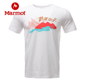 61预售： Marmot 土拨鼠 H42764 中性户外T恤 99元
