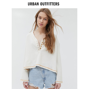 1日0点、61预告： Urban outfitters UO-55798540-000 女式V领针织衫 58元包邮（需用券）