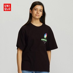 29日0点： UNIQLO 优衣库 430600 BE x TM(Billie Eilish系列)印花T恤 99元