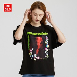 29日0点： UNIQLO 优衣库 430599 BE x TM(Billie Eilish系列)印花T恤 99元