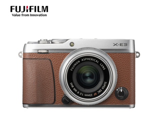 61预售！ FUJIFILM 富士 X-E3 无反相机套机（XF23mm F2镜头）棕色