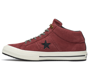 61预售： CONVERSE 匡威 ONE STAR 162549C 纯色中帮帆布鞋 248元（定金40、1日1点付尾款）