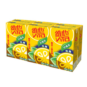 维他奶 低糖柠檬茶 250ml*6盒