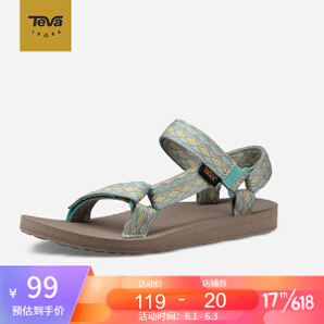 1日0点、61预告： TEVA ORIGINAL UNIVERSAL 女款沙滩凉鞋