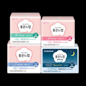 韩国GOODFEEL纯棉66片卫生巾