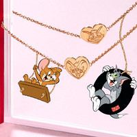 周生生 Tom&Jerry 猫和老鼠 91573B 女士18K金手链