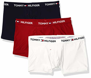 Tommy Hilfiger 男款弹力舒适平角内裤 3条装