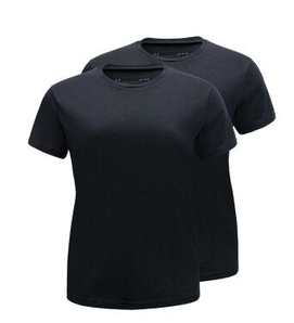 1日0点！Under Armour 安德玛 UA男子Charged Cotton 圆领运动休闲短袖T恤—2件装