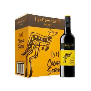 Yellow Tail 黄尾袋鼠 缤纷系列 西拉红葡萄酒 750ml*6瓶