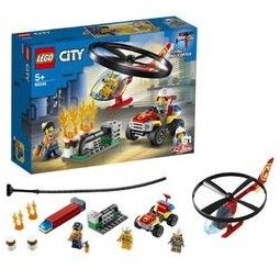LEGO 乐高 City 城市系列 60248 消防直升机高空救援