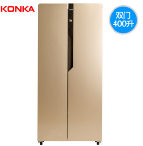 KONKA 康佳 BCD-400EGX5S 400升 对开门冰箱 1598元包邮（拍下立减）