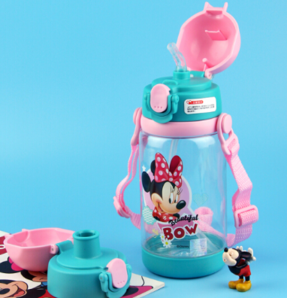 Disney 迪士尼 宝宝吸管杯 520ML 米妮 *4件 64.6元（需用券，合16.15元/件）