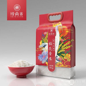 珍尚米 东北大米长粒香五常米10斤