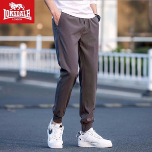Lonsdale 龙狮戴尔 2020新款夏季薄款男士速干运动休闲裤 多色