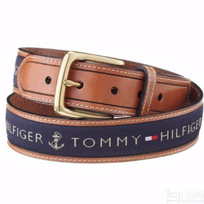 TOMMY HILFIGER 汤米希尔费格 男士皮带腰带 11TL02X032