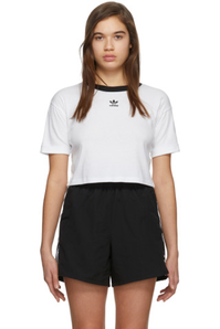 Adidas Trefoil 短版露脐女款T恤