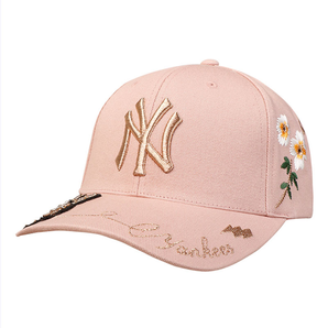 MLB 美职棒棒球帽 粉色金标小蜜蜂 32CPFN741-50P
