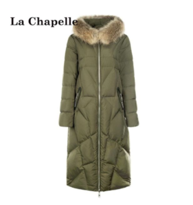 9日0点！ La Chapelle 拉夏贝尔 1T000254 女士中长款羽绒服 79元