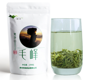 贵州特产梵净山毛峰绿茶125g*2罐共250g