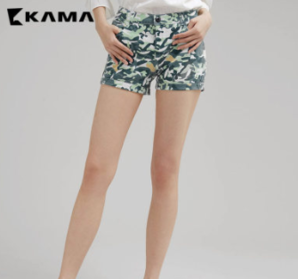 KAMA 卡玛 7217254 女士短裤 9元包邮（需用券）