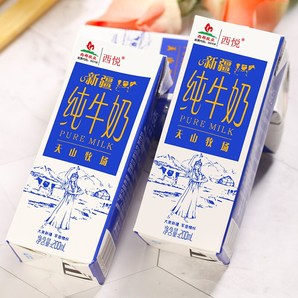 西悦 纯牛奶 12*200ml