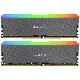 阿斯加特（Asgard）16GB(8Gx2)套装 3200频率 DDR4 台式机内存条 RGB灯条