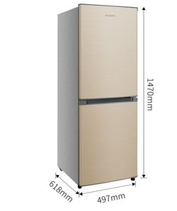 SKYWORTH 创维 BCD-178WY 178升 风冷 双门冰箱 899元包邮（支持用券）