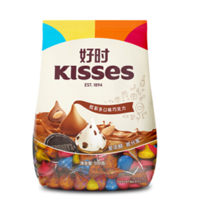 HERSHEY'S 好时之吻 Kisses 炫彩 多口味巧克力 500g