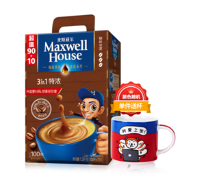Maxwell House 麦斯威尔 特浓速溶咖啡超值装 100条