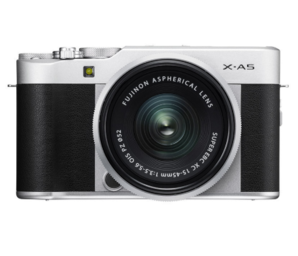 FUJIFILM 富士 X-A5（XC15-45MM）银色微单相机