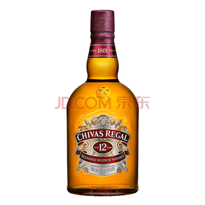 芝华士（Chivas）洋酒 12年 苏格兰 威士忌 1000ml 原装进口