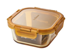 snapware康宁耐热玻璃保鲜饭盒500ml249元包邮需用券