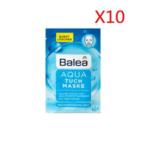 Balea芭乐雅 Aqua海洋水动力深层补水滋养面膜 1X10片