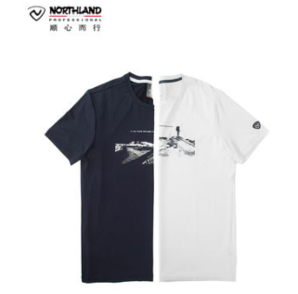 2020年春季新款，Northland 诺诗兰 男士户外弹力快干短袖T恤