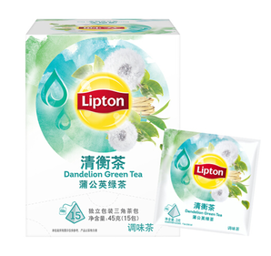 Lipton 立顿 清衡茶 蒲公英绿茶 3g*15包