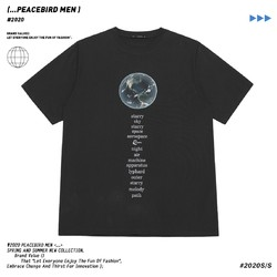 PEACEBIRD MEN 太平鸟 太空系列 男士短袖T恤 低至153元（需用券）