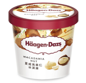 限地区： Häagen·Dazs 哈根达斯 夏威夷果仁口味冰淇淋 100ml *6件 106.6元包邮（双重优惠）