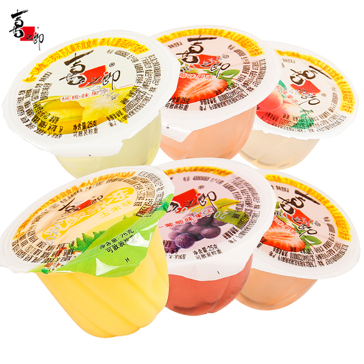 xizhilang 喜之郎 水果乳酸多口味混合果冻散装 500g