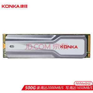 9日0点： KONKA 康佳 K550系列 NVMe M.2 SSD固态硬盘 500GB 389元包邮